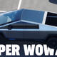 Image for article titled Tesla Cybertruck Spotted With Hilariously Huge Windshield Wiper